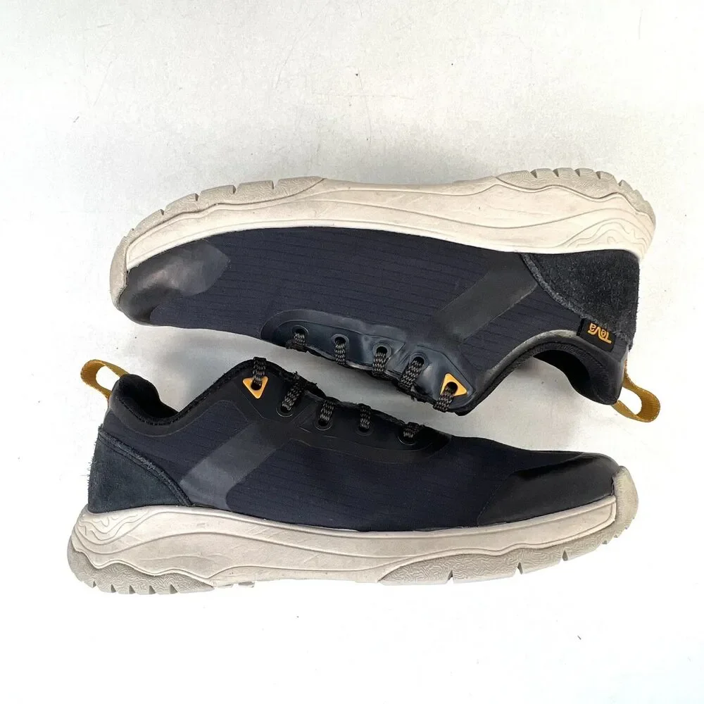 Teva Gateway Low Hiking Womans Size 7 Casual Shoes Black Dark Blue White 1115191